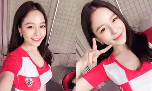 Trâm Anh đại diện cho đội tuyển Croatia.