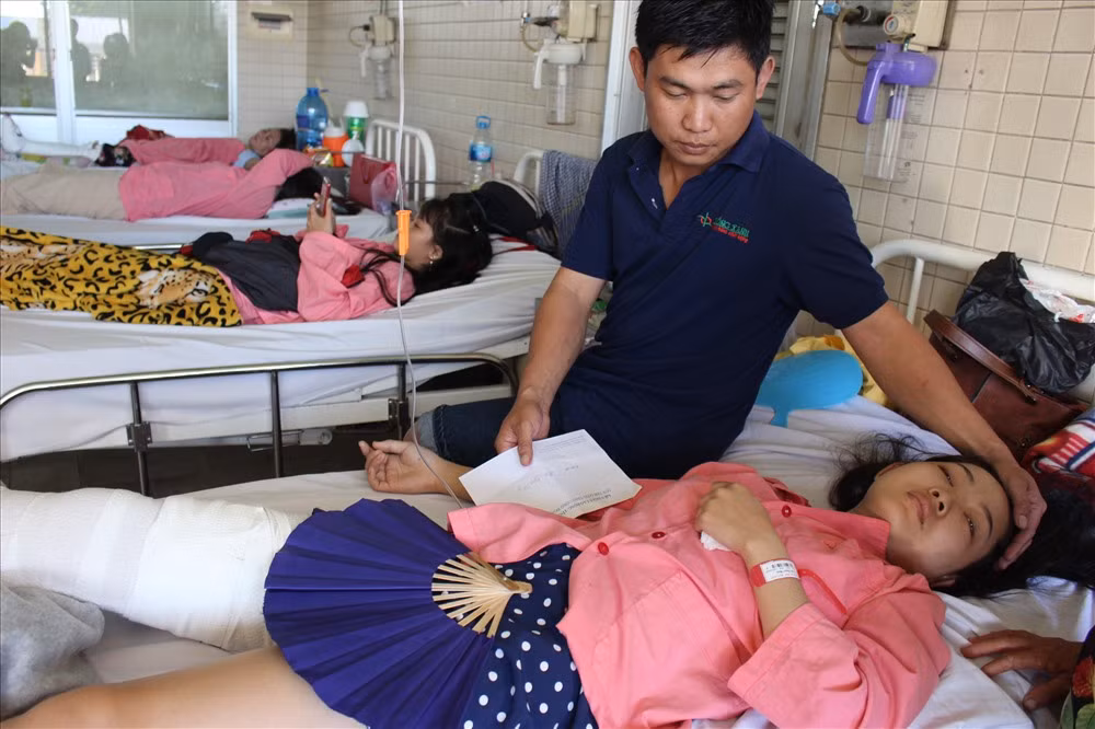 Container tong nhieu xe may o Long An: Vi sao mot nan nhan khong co trong DS?