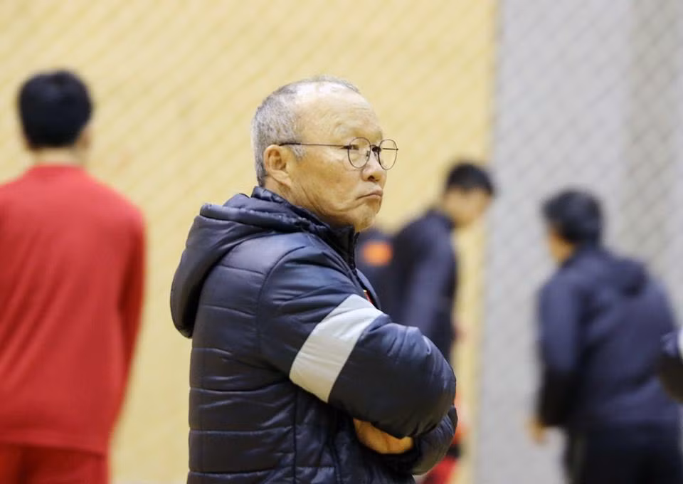 HLV Park Hang Seo khá lo lắng với thời tiết tại Thường Châu sẽ ảnh hưởng đến sức khỏe các cầu thủ và trận chung kết.