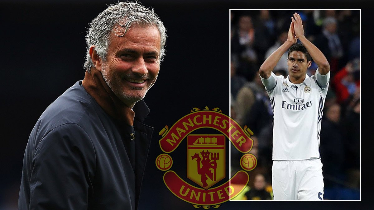 Varane đã từng tính đến việc chuyển sang MU, theo lời kêu gọi của Mourinho.