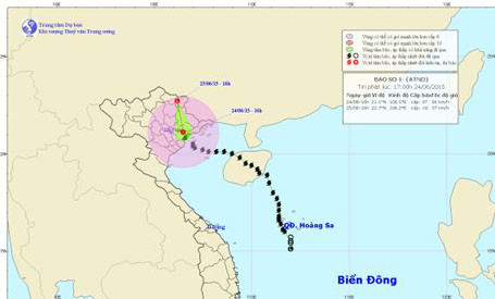 Canh bao Ha Noi mua dong sau bao so 1