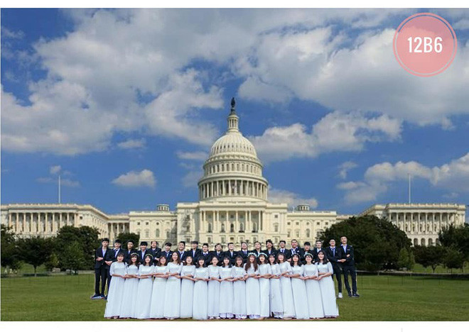 Tất cả dân mạng đều nhận định rằng, đây rõ ràng là cách sáng tạo để có ảnh du lịch cho lớp học "ít tiền".