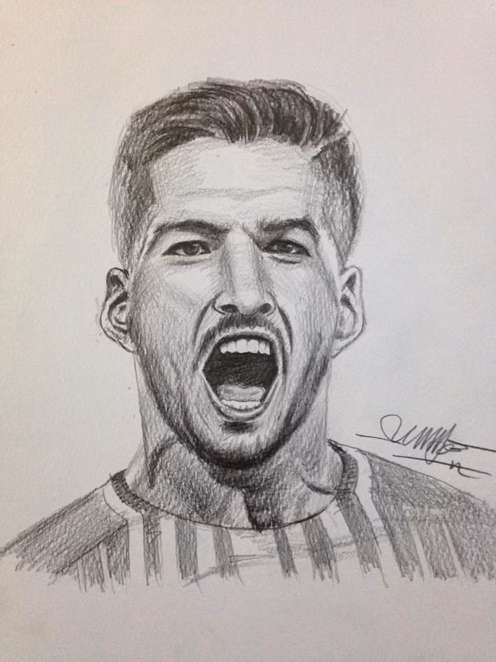 Ngôi sao Luis Suarez của ĐT Uruguay được Minh Đức khắc họa khá tốt nhưng thiếu mất đôi răng thỏ làm nên thương hiệu của cầu thủ này.