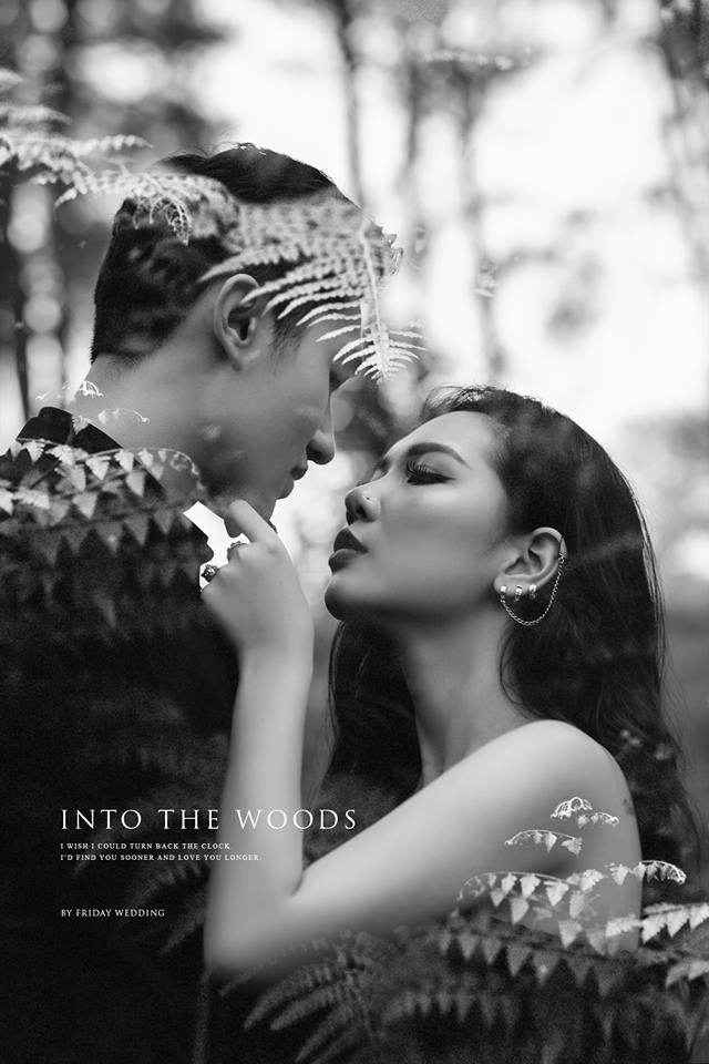 Theo chia sẻ của ekip thực hiện bộ ảnh cưới đen này cho biết số người thực hiện bộ ảnh này lên tới 10 người. Mỗi người chuẩn bị 1 khâu để tạo thành một tổng thể chung.