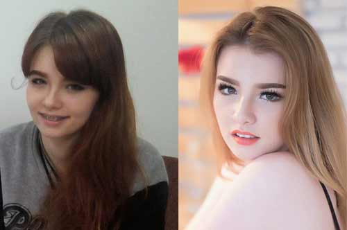Rất nhiều bức ảnh cũ và mới của Jessie Vard được dân mạng đem ra so sánh. Ảnh: Facebook nhân vật.