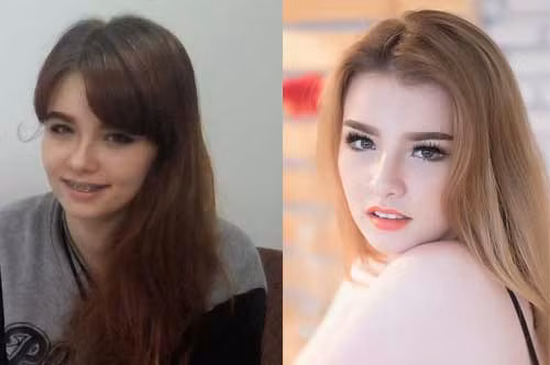 Rất nhiều bức ảnh cũ và mới của Jessie Vard được dân mạng đem ra so sánh. Ảnh: Facebook nhân vật.