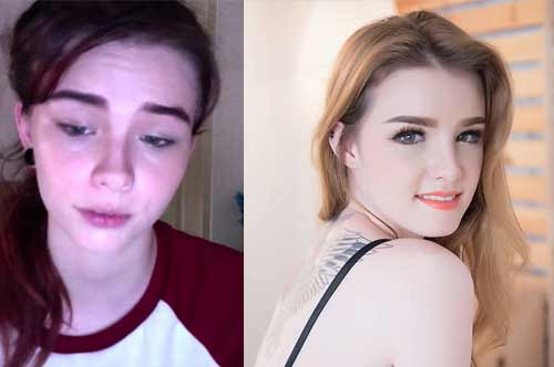 Tuy nhiên, một số bức ảnh của cô nàng thiên thần lai này được các "thánh mạng" mò ra đã khiến nhiều người phải phát hoảng khi biết Jessie Vard là tác phẩm của thẩm mỹ viện.