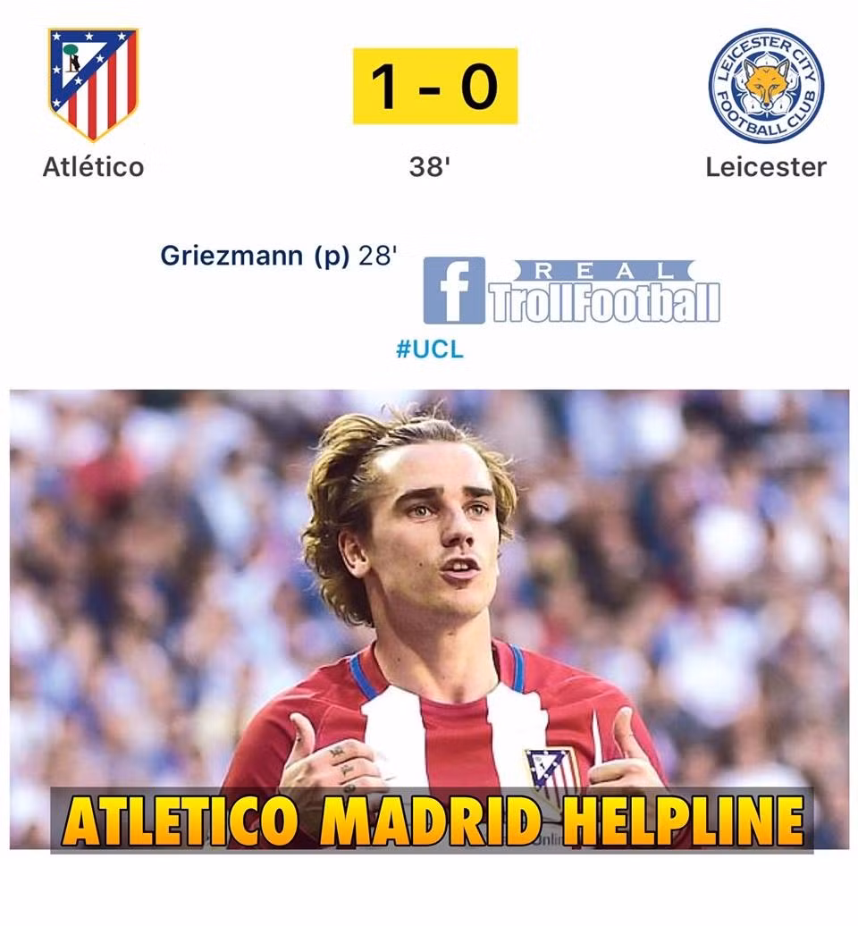 Khi Real Madrid gọi Atletico Madrid trả lời và người nối máy không ai khác đó là Griezmann.