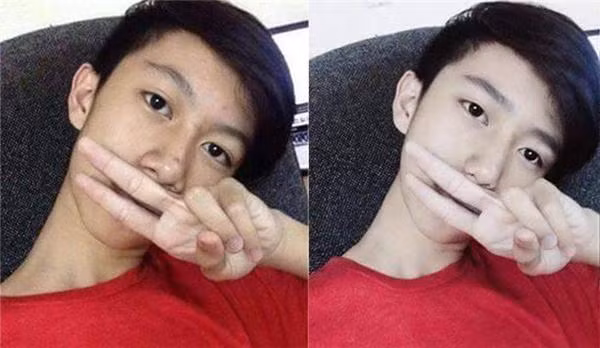 Chỉ cần qua vài bước đơn giản, làn da kém đẹp của chàng trai này đã trở nên trắng sáng vi diệu.