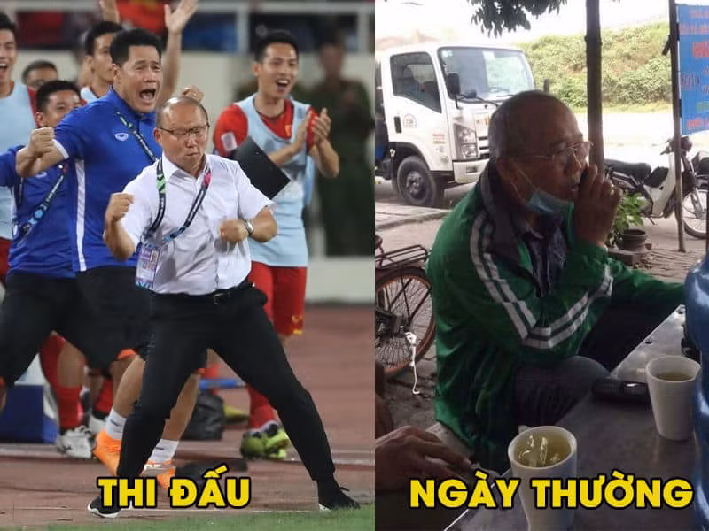 Dan mang phat hien “em trai that lac” cua HLV Park Hang-seo