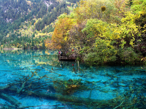 Toàn bộ khung cảnh Cửu Trại Câu mùa thu trông như chốn thần tiên mà khó ngôn từ nào có thể diễn tả, vì thế nó mới được mệnh danh là " Thiên đường hạ giới".