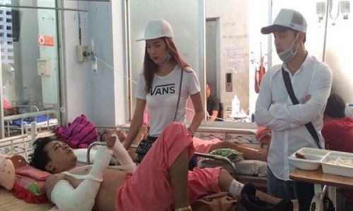 Ung Hoang Phuc bo pho vi dien vien quan chung qua doi