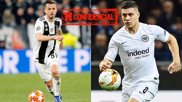 Chuyển nhượng cầu thủ từ Marca, Jose Angel Sanchez, giám đốc của Real Madrid đã có cuộc gặp Fali Ramadani, người đại diện của hai cầu thủ Miralem Pjanic và Luka Jovic để thương thảo về những vấn đề chuyển nhượng sắp tới.