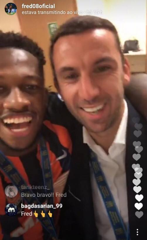Trong buổi livestream mới đây, đội trưởng Darjio Srna của Shakhtar Donetsk bất ngờ tiết lộ Fred đang chuẩn bị chuyển đến Mac City.