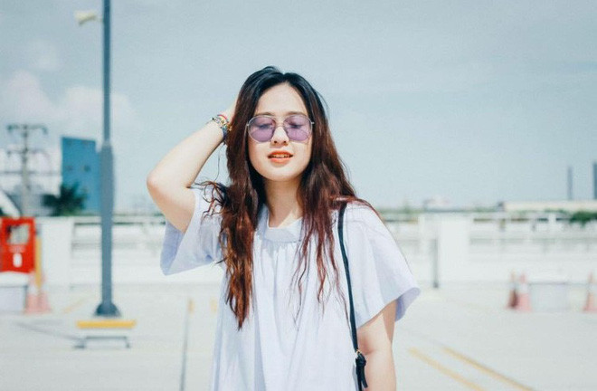 Thời điểm đón Tổng thống Trump, Hà My được khen "xinh như Hoa hậu". Song, cô cho biết quyết định thi Hoa hậu Việt Nam cách đây 2 tháng.