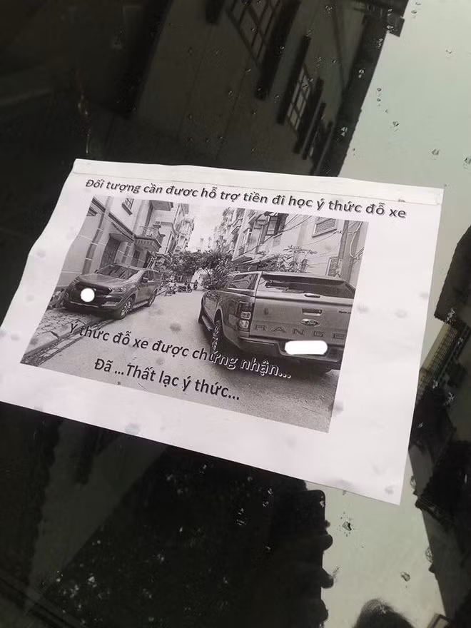 Do vo y thuc chan truoc cua nha nguoi khac, tai xe nhan bai hoc 