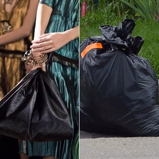 Tuy nhiên, chả biết có ai lại thực sự đem rác đi đổ vào cái túi Lanvin này không, bởi giá trị của nó lên đến tận 30 triệu đồng cơ.