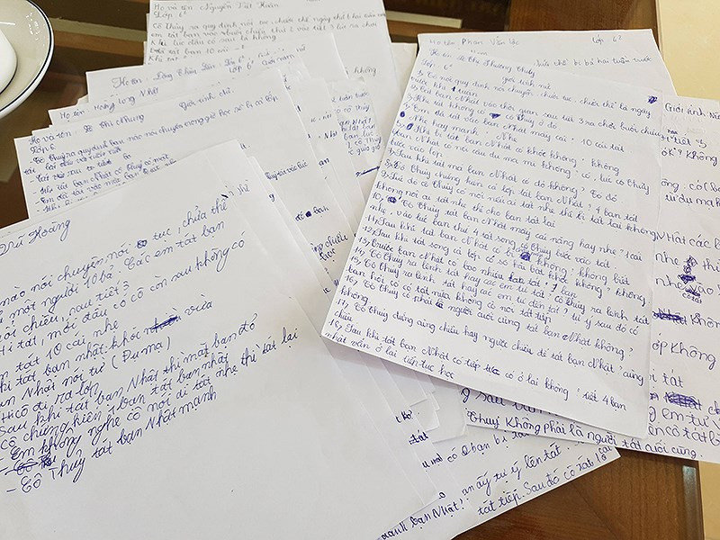 Vu 231 cai tat: Nha truong dieu tra hoc sinh