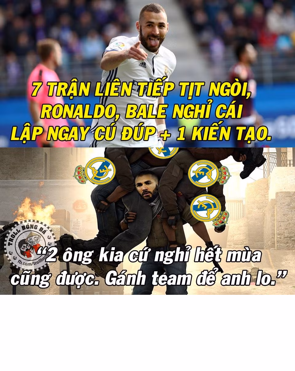 Benzema và câu hỏi nếu Real Madrid ngày không có Bale và Ronaldo.