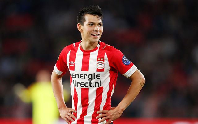Thời gian gần đây, có không ít tin đồn cho rằng Man Utd muốn có chân sút đang khoác áo PSV Eindhoven, Hirving Lozano.