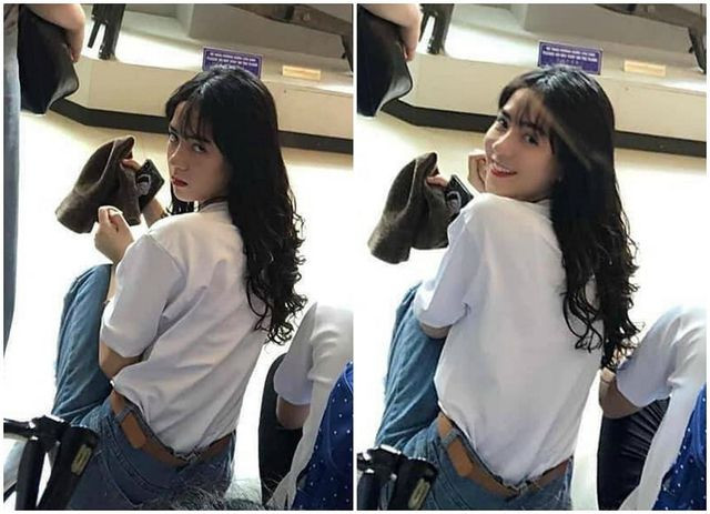 Hot girl gay sot mang voi bieu cam thay doi trong 