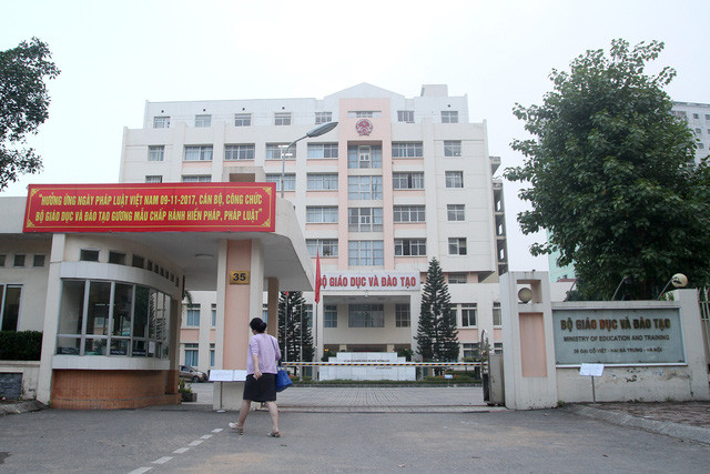 Trụ sở Bộ GD-ĐT - Ảnh: PHƯƠNG CHINH