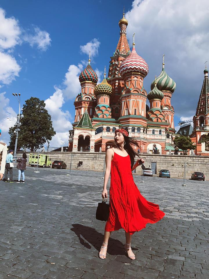 Công việc kinh doanh dù có bận rộn nhưng Diệp Anh vẫn luôn dành cho mình những khoảng thời gian ít ỏi để xả stress bằng cách đi du lịch khắp các nước trên thế giới.