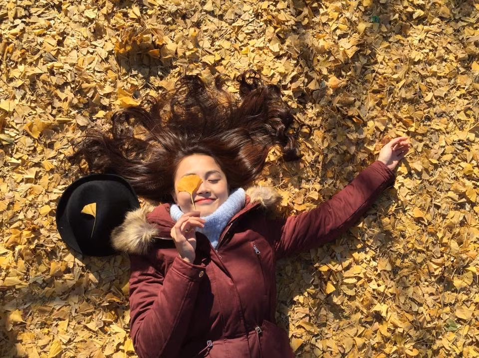 Hình ảnh mùa thu Hàn Quốc cực đẹp được Diệp Anh ghi lại trong chuyến du lịch tới xứ sở Kim Chi của mình.