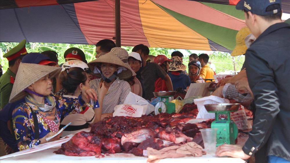 Choi trau Do Son 2019: 2 trieu dong cho 1kg thit trau choi