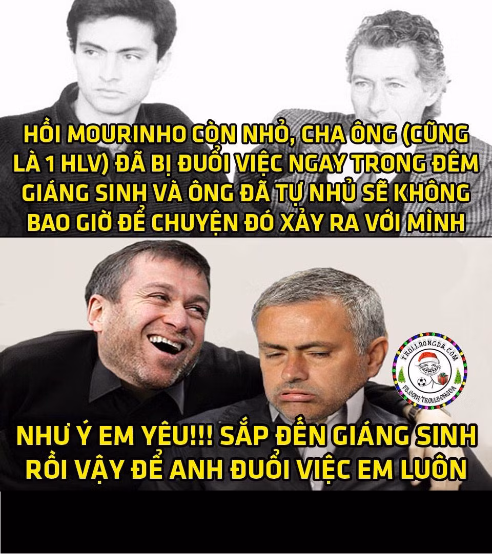 Mourinho đang dính phải cái dớp mà cha mình từng gặp phải.