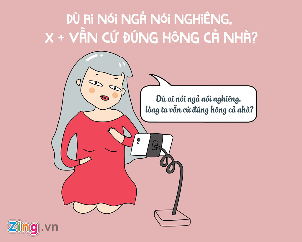 Bên cạnh trào lưu "Chủ tịch và cái kết", câu nói "Dù ai nói ngả nói nghiêng, lòng ta vẫn cứ đúng hông cả nhà?" cũng không ngừng "làm mưa làm gió" trên các diễn đàn. Xuất phát từ một cô gái tên Trần My "vô tình" nói trong lúc livestream, cộng đồng mạng đã nhanh chóng biến nó thành hot trend.