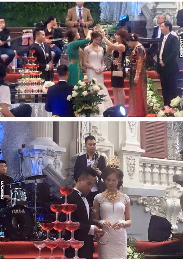 Vừa qua, trên khắp các diễn đàn mạng, đâu đâu cũng bàn tán xôn xao về “siêu” đám cưới tại lâu đài Lan Khoa Khuê ở Hải Minh, Hải Hậu, Nam Định. Trong đó nổi bật là hình ảnh của đám cưới bạc tỷ được trang trí hoành tráng trong khuôn viên tòa lâu đài rộng lớn, dàn khách mời đông đúc, thực đơn bàn tiệc gần 20 món.