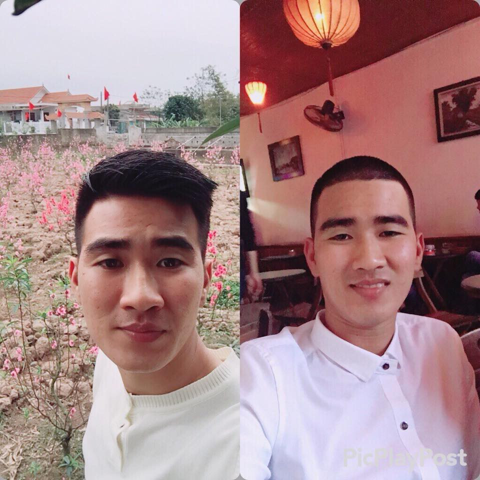 Chỉ bằng sự thay đổi mái tóc, các chàng trai chuẩn bị nhập ngũ đã phát hiện ra nhan sắc điển trai của mình.