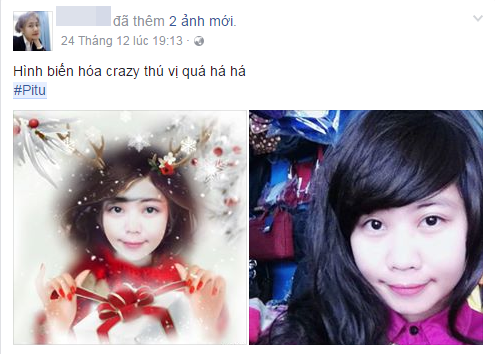Lần theo dấu của những bức ảnh này của các dân mạng, phần mềm sửa ảnh làm mưa làm gió trên mạng xã hội đã lộ diện. Nó có tên là Pitu, một ứng dụng không còn xa lạ với dân nghiền sửa ảnh.