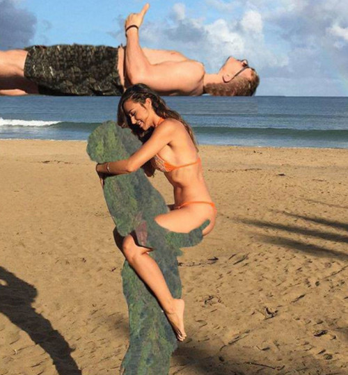 Phép hoán đổi giữa chàng trai và trái núi.