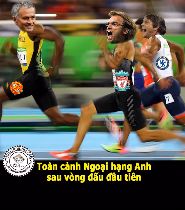 Toàn cảnh Ngoại hạng Anh sau vòng đấu đầu tiên. Ảnh: Trollbongda.