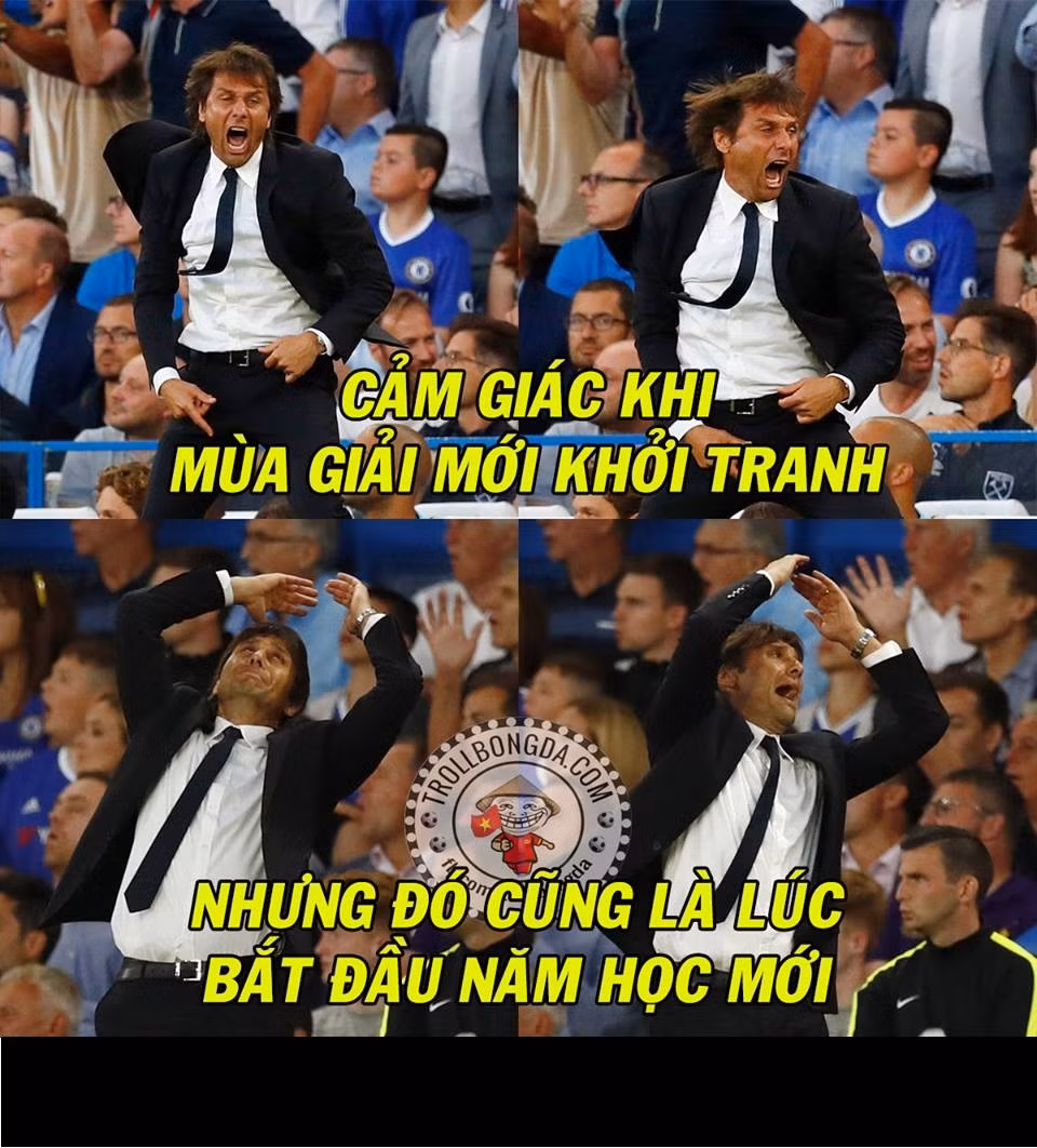 Còn với Chelsea, bàn thắng ở phút 89 của Diego Costa đã khiến HLV Conte vỡ òa trong niềm vui và có màn ăn mừng "điên loạn" thường thấy.