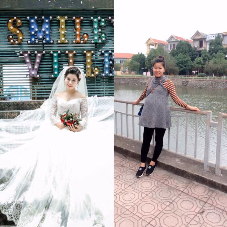 Lúc cưới rực rỡ bao nhiêu, chỉn chu bao nhiêu thì lúc đi đẻ các mẹ bỉm sữa chẳng cần bận tâm tới nhan sắc bấy nhiêu. Tất cả lúc ấy chỉ lo cho con thôi là đã mệt lắm rồi.