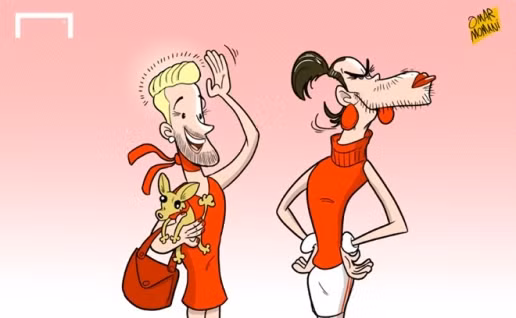 Những sự kiện và tình huống tại Euro năm nay trở nên hài hước khi được họa sĩ lừng danh thế giới Omar Momani chuyển thể thành góc biếm họa Euro 2016.