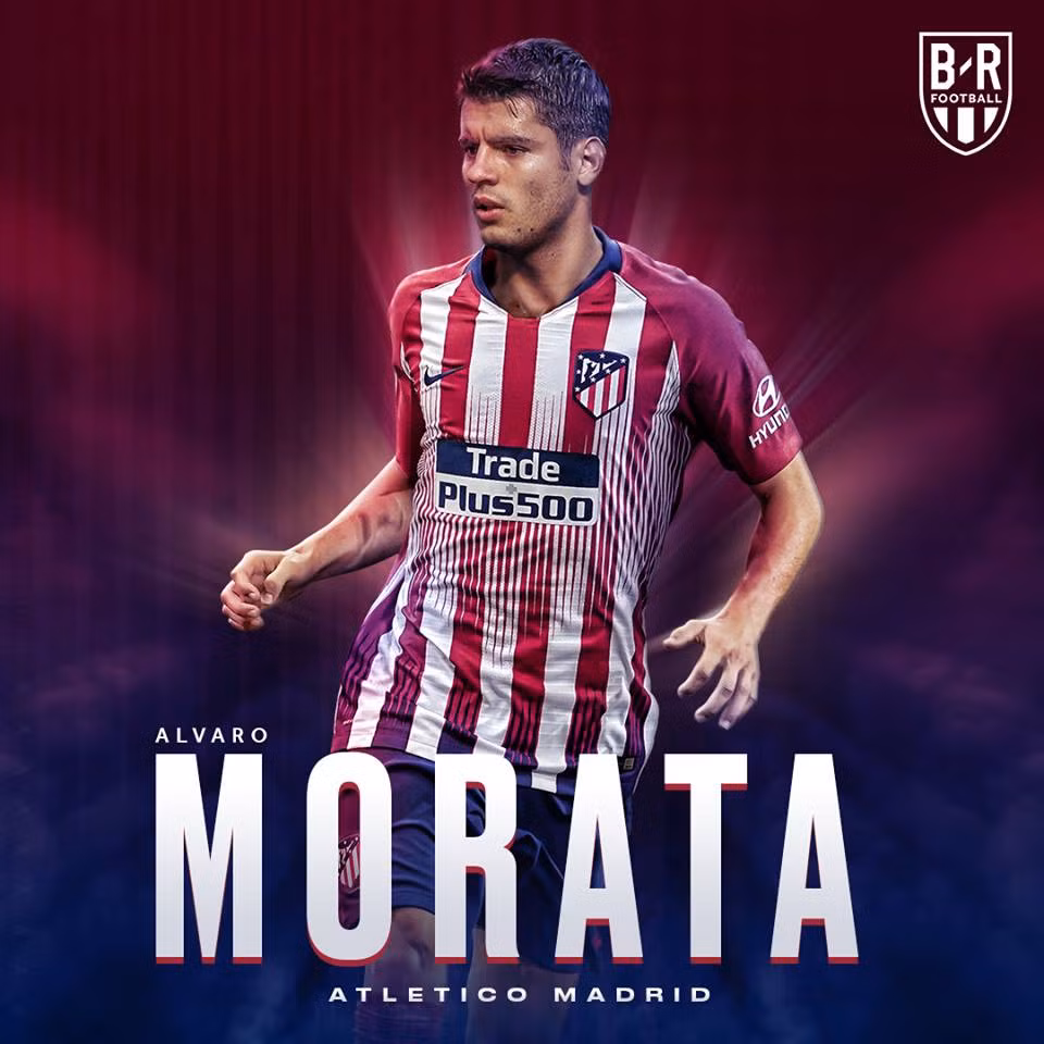 Alvaro Morata đã chính thức chuyển đến Atletico Madrid theo một bản hợp đồng cho mượn từ Chelsea có thời hạn 18 tháng.