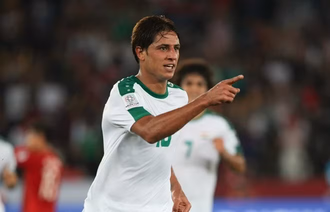 Mohanad Ali, tiền đạo người Iraq từng đối đầu với tuyển Việt Nam tại Asian Cup đang lọt vào tấm ngắm của đương kim vô địch Serie A CLB Juventus.