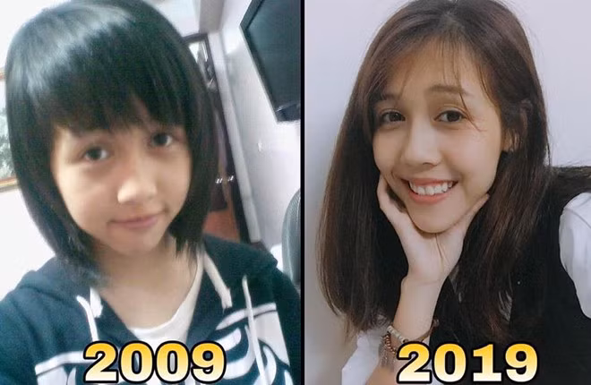 Hậu Hoàng (SN 1995) là vlogger nổi tiếng trên MXH nhờ loạt clip hài hước. Nhan sắc cô nàng hot girl 9X này được ví như "vịt hóa thiên nga" ấn tượng. 9X từng chia sẻ rằng việc niềng răng đã giúp cô thay đổi về ngoại hình.