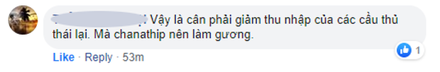 Việc Chanathip động đến vấn đề nhạy cảm của các cầu thủ Việt Nam đã khiến dân mạng phẫn nộ.