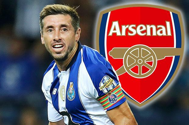 Chuyển nhượng bóng đá từ London, Arsenal đang liên hệ chuyển nhượng với FC Porto, đó là về trường hợp của tiền vệ Hector Herrera.