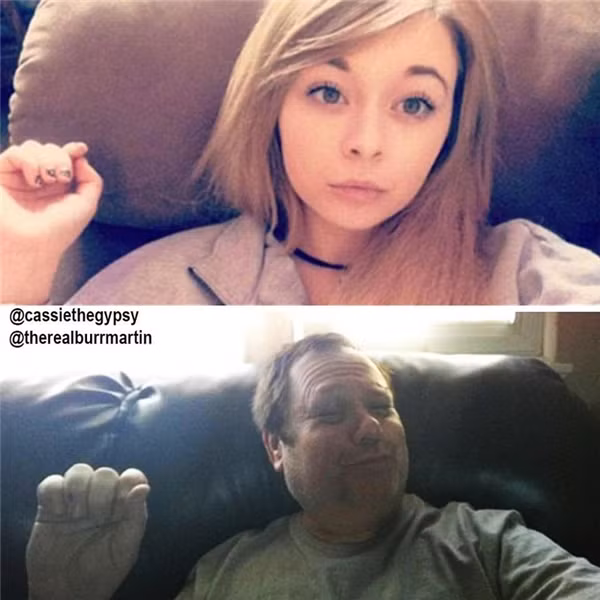 Sau khi chứng kiến bức ảnh selfie có phần quá đà của con gái mình cùng những dòng bình luận có phần khiếm nhã của nhiều thành phần, Chris đã chọn cách dìm hàng con gái bằng những bức ảnh hài hước để "rằn mặt".