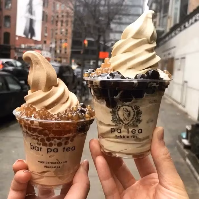 Theo nhận xét của nhiều người sau khi thưởng thức chiếc kem này thì mặc dù đã được đông lạnh nhưng trân châu không hề bị cứng mà vẫn rất mềm dẻo.