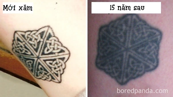 Tác phẩm nghệ thuật của 15 năm sau đã phai màu theo năm tháng