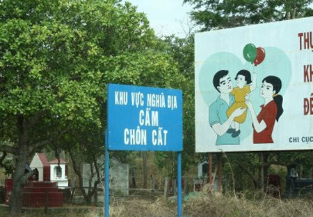 Khi nghĩa địa không còn là nơi chôn cất.