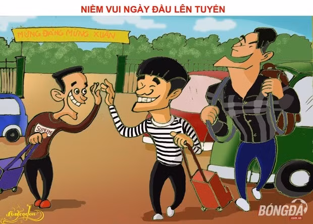 Ở lần tập trung U23 Việt Nam lần này, các cầu thủ vui vẻ vì được gọi lên tuyển và làm việc với HLV Miura.