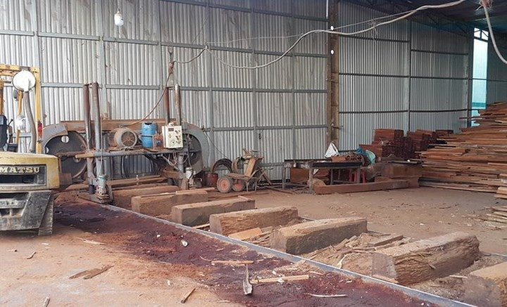 Phượng “râu” được biết đến trong giới buôn gỗ như một ông trùm tại địa bàn tỉnh Đắk Nông nói riêng, Tây Nguyên nói chung. (ảnh: Công an nhân dân)